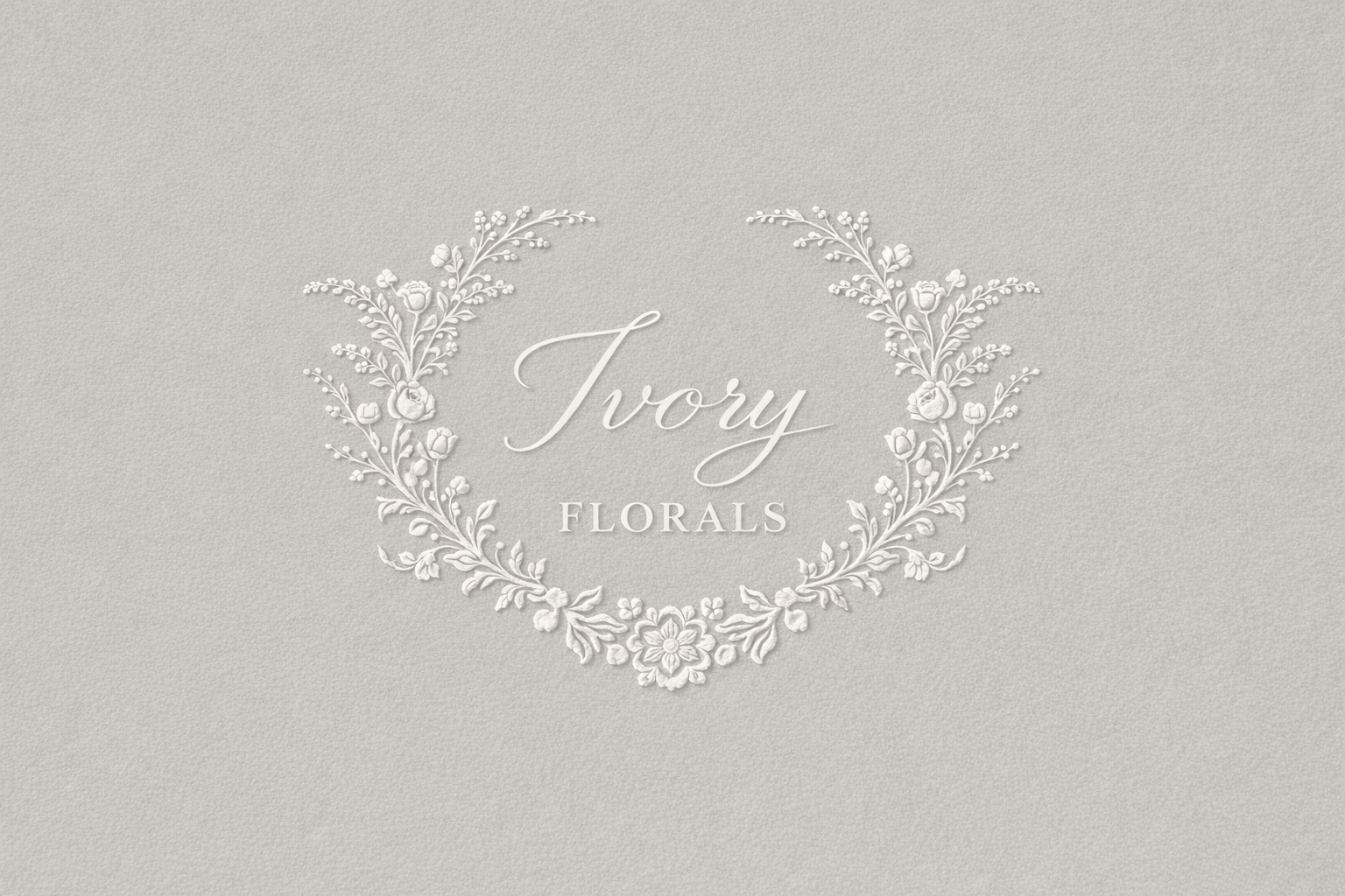 Ivory Florals Logo